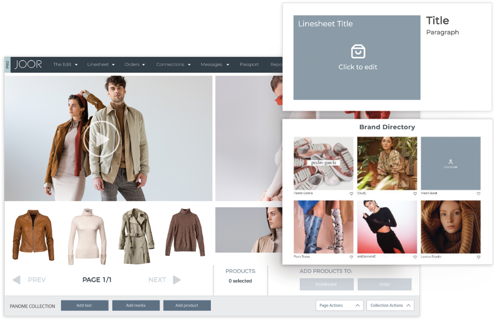JOOR B2B Fashion Platform Wholesale to bridge Brands & Retailers